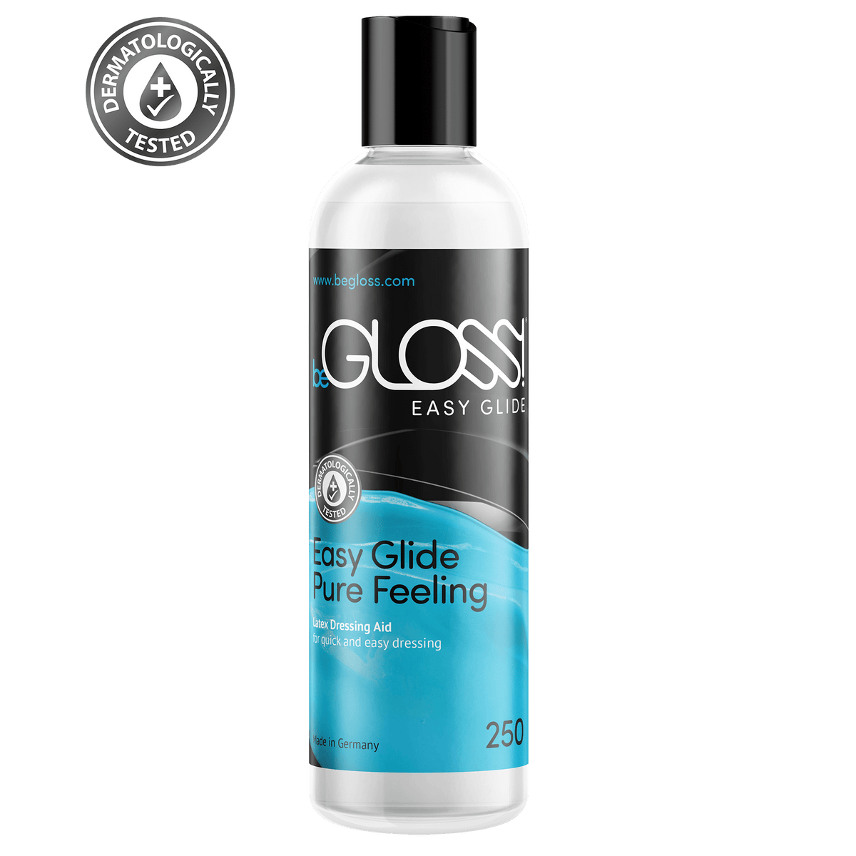 beGLOSS! Easy Glide - Latex Dressing Aid
