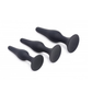 Triple Spire Tapered Silicone Anal Trainer Set
