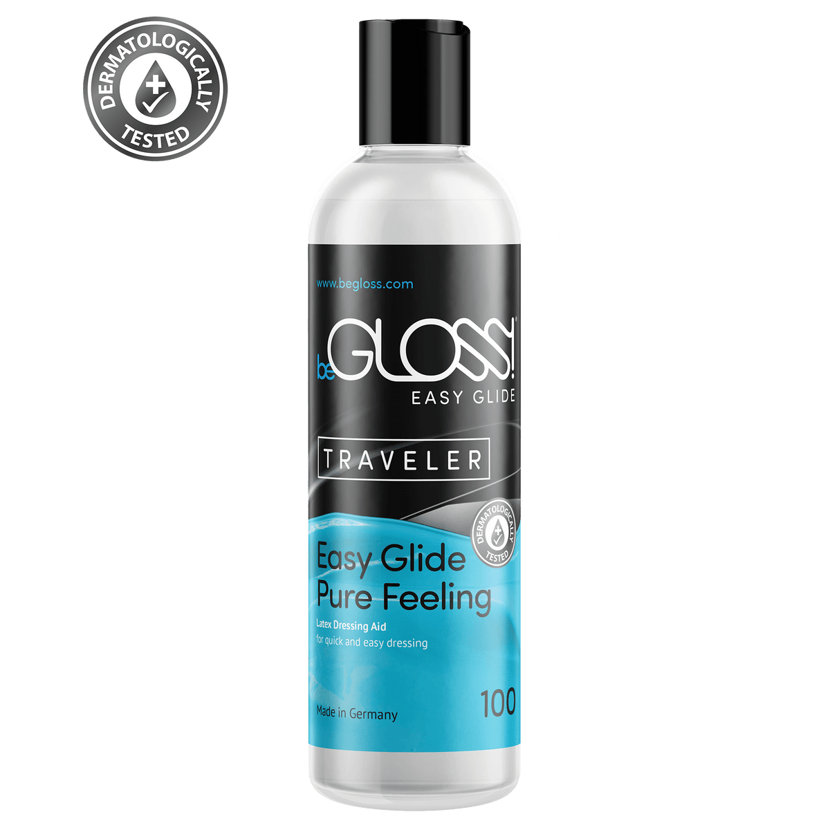beGLOSS! Easy Glide - Latex Dressing Aid