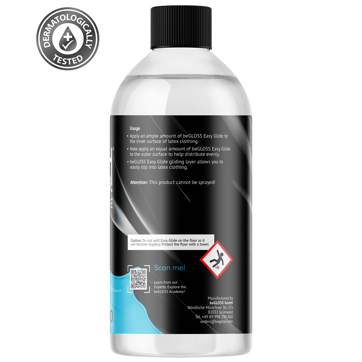 beGLOSS! Easy Glide - Latex Dressing Aid