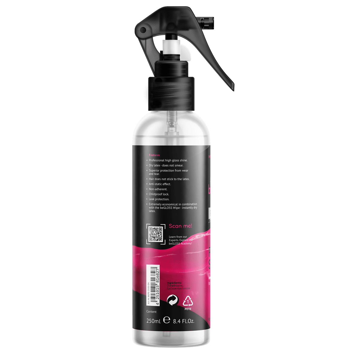 beGLOSS! Perfect Shine Spray -  Latex Polishing