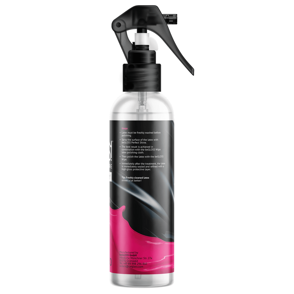 beGLOSS! Perfect Shine Spray -  Latex Polishing
