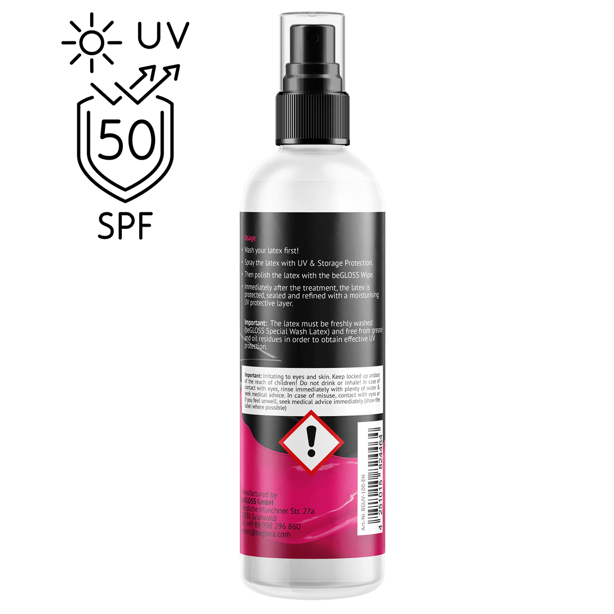 beGLOSS! Perfect Shine UV & Storage Protection - Latex Polishing
