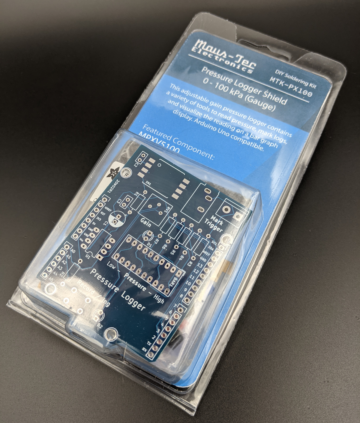 Uno-style Pressure Logger Shield