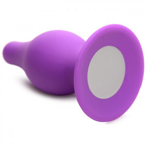 Squeezable Tapered Medium Anal Plug - Temperature Play