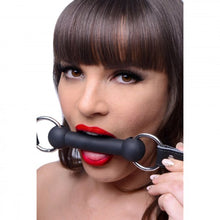 Load image into Gallery viewer, Strict Leather Silicone Locking Bit Gag
