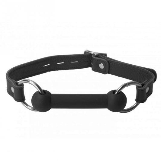 Strict Leather Silicone Locking Bit Gag