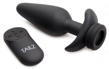 Lade das Bild in den Galerie-Viewer, Interchangeable 10X Vibrating Silicone Anal Plug with Remote - Large
