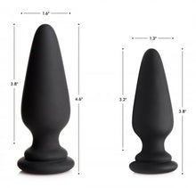 Load image into Gallery viewer, Interchangeable Silicone Anal Plug - Large
