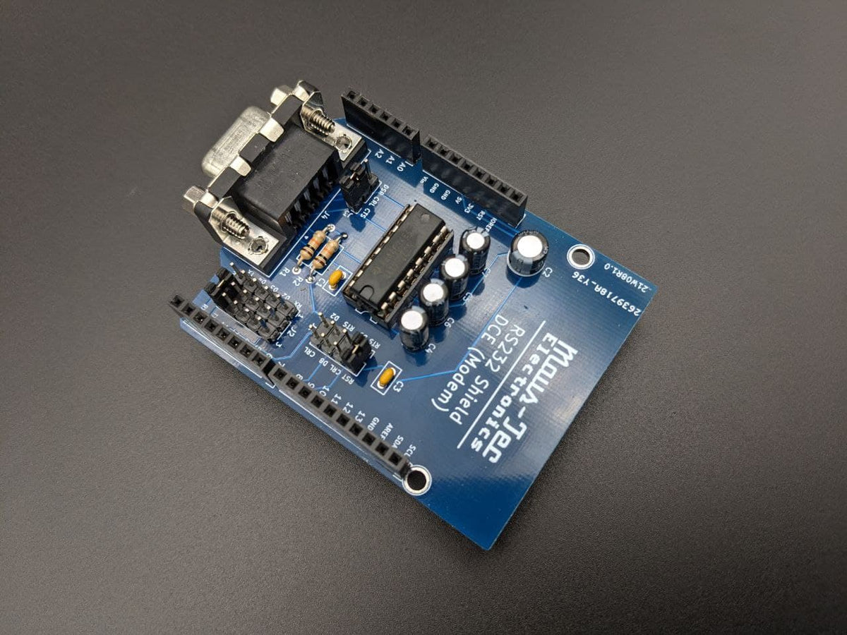 Uno Style RS-232 Shield - DIY Kit