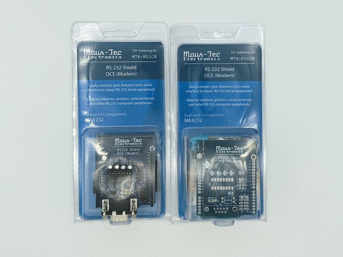 Uno Style RS-232 Shield - DIY Kit
