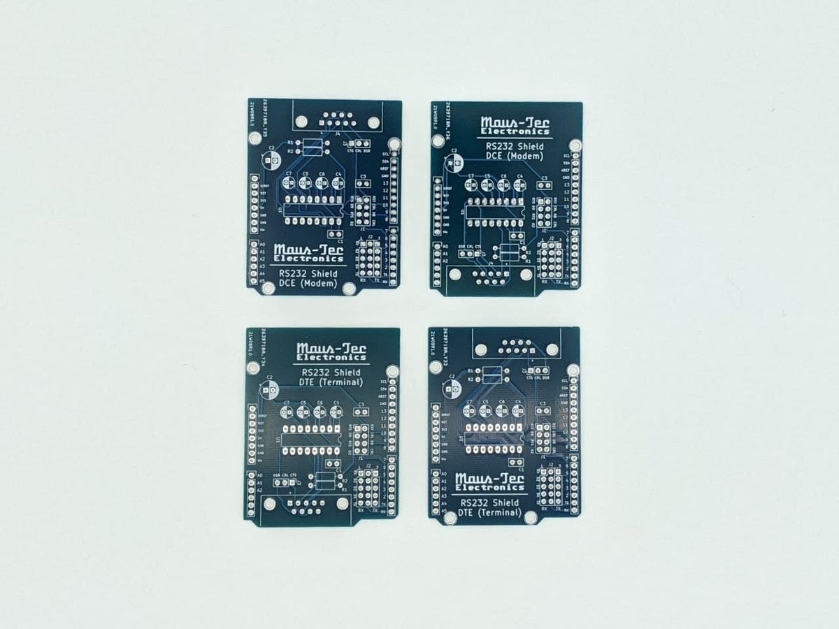 Uno Style RS-232 Shield - DIY Kit